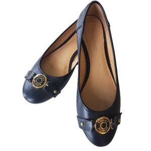Tommy Hilfiger navy flats